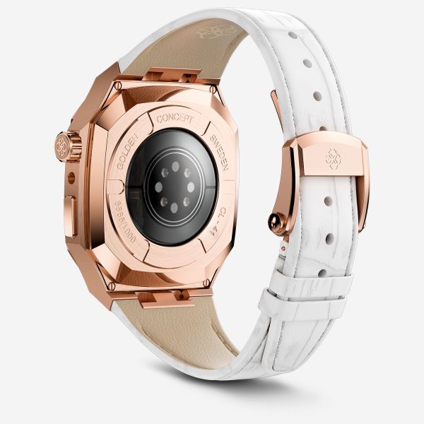 Golden Concept Apple Watch 7/8 - 41 MM Rose Gold/White