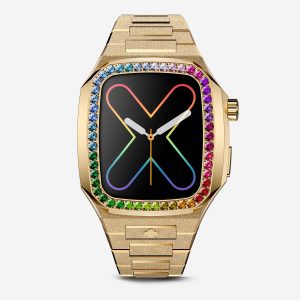 Golden Concept Apple Watch 7/8 - 41 MM Gold/Rainbow