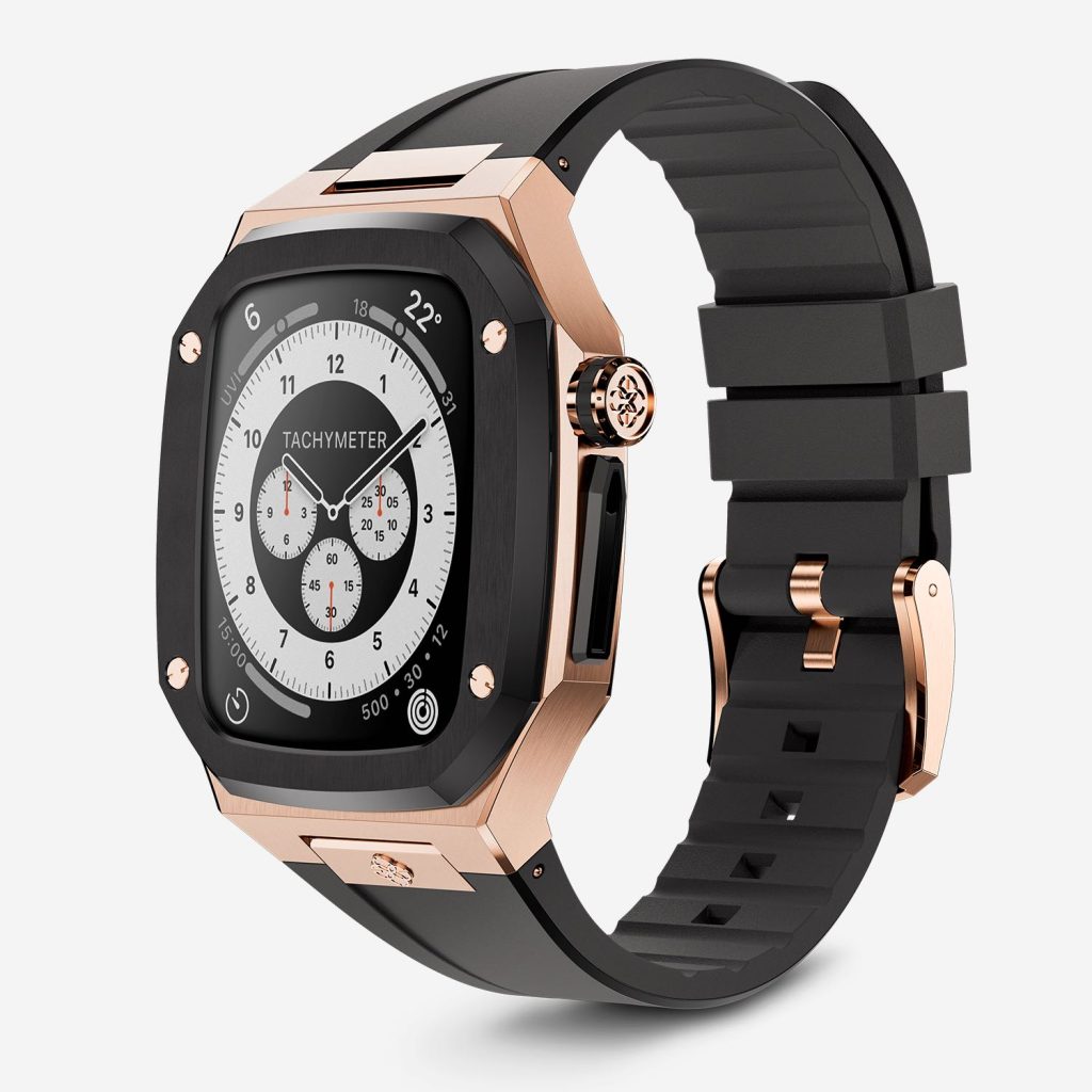 Golden Concept Apple Watch 7/8 - 41 MM Rose Gold/Black